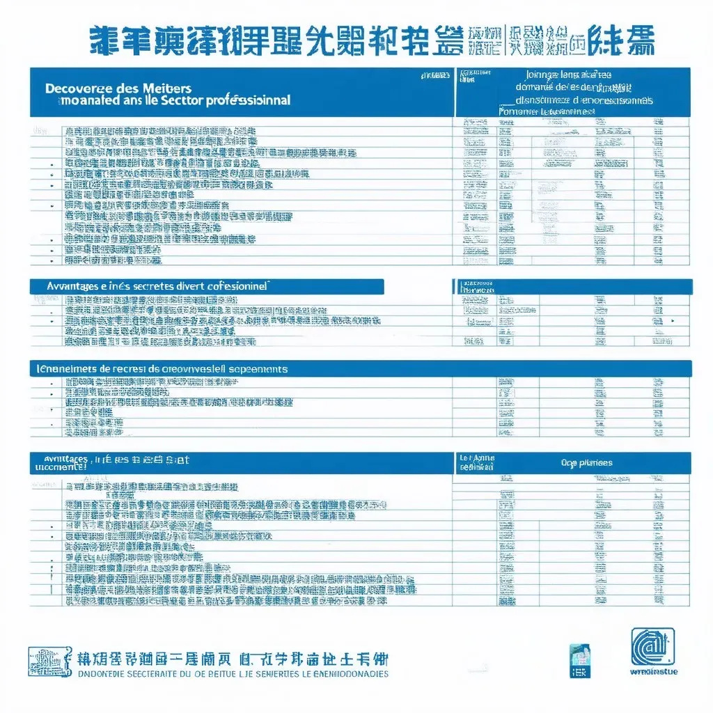 Découvrez les Secrets des Métiers dans le Secteur Professionnel : Une Plongée dans les Divers Domaines Professionnels