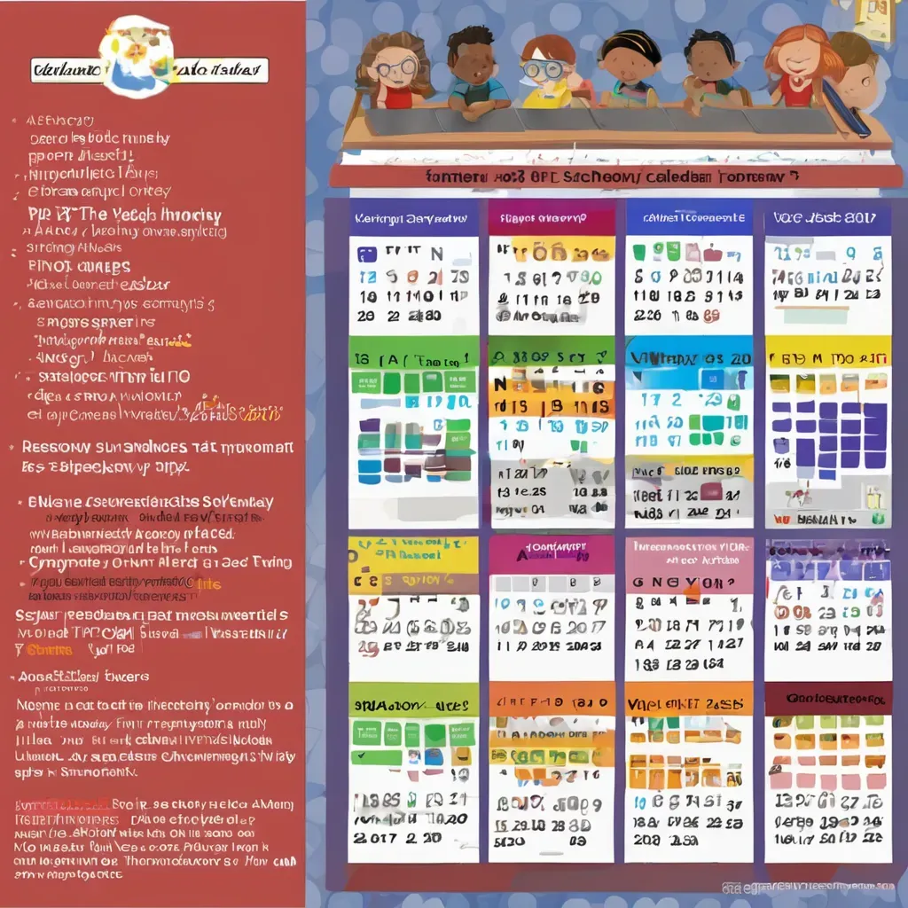 Calendrier Scolaire