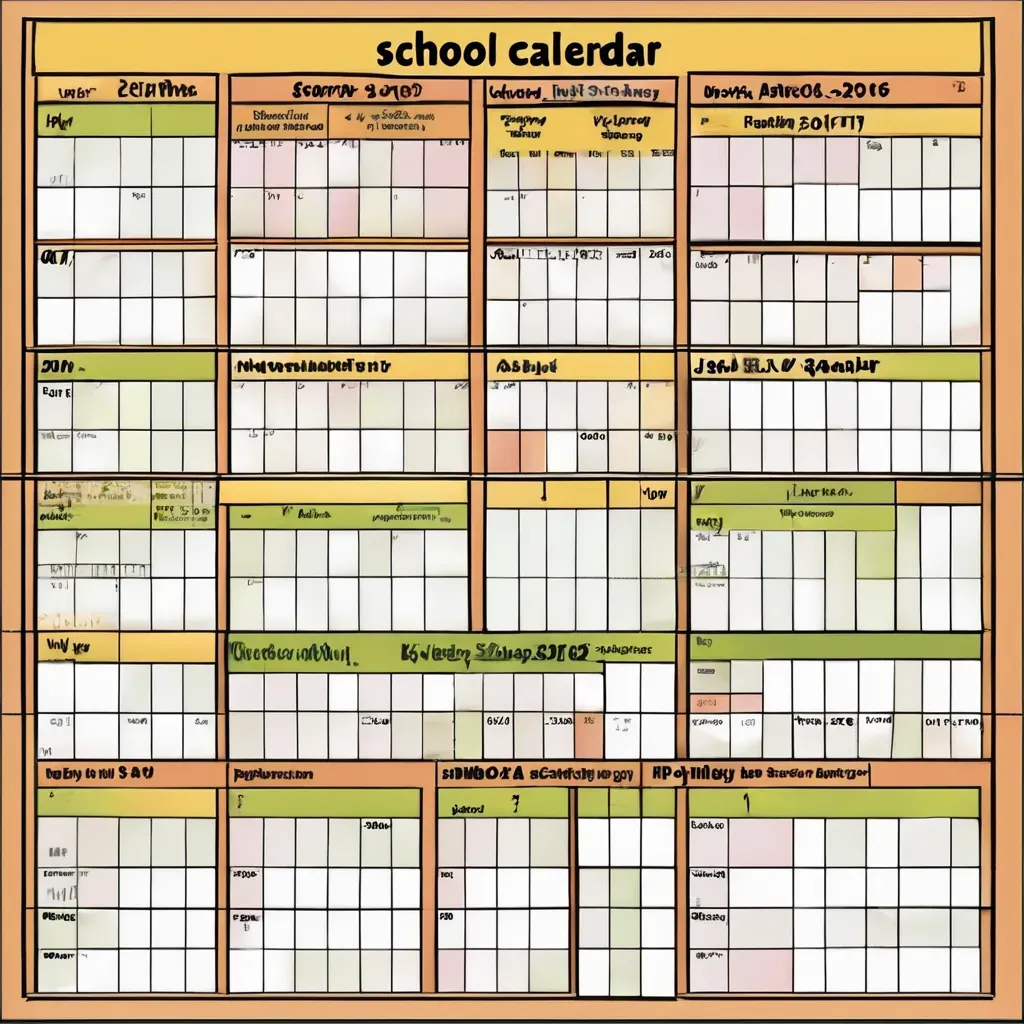 Calendrier Scolaire