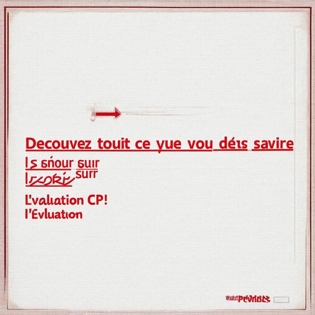 Découvrez tout ce que vous devez savoir sur l’évaluation CP !