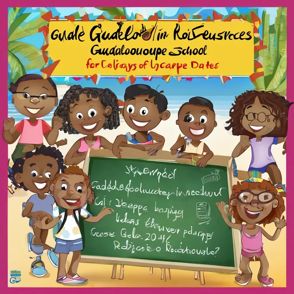 ressources vacances scolaires Guadeloupe